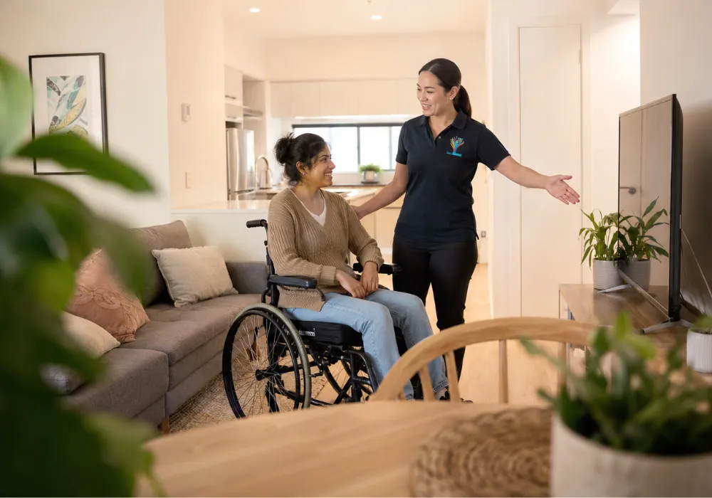 Accommodation and tenancy support illustration