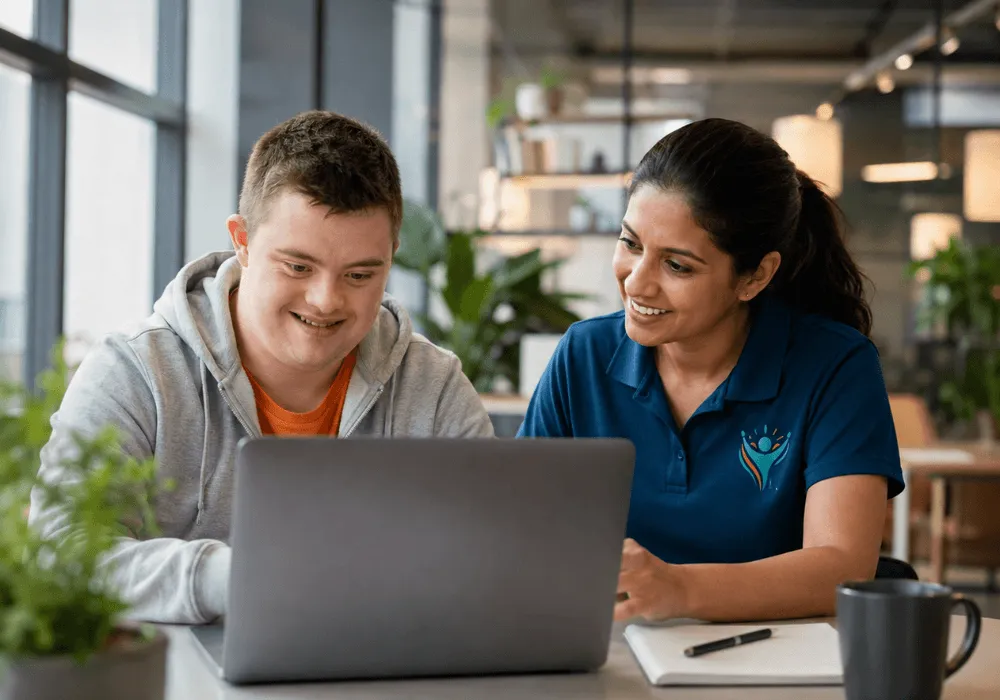 NDIS employment support support illustration
