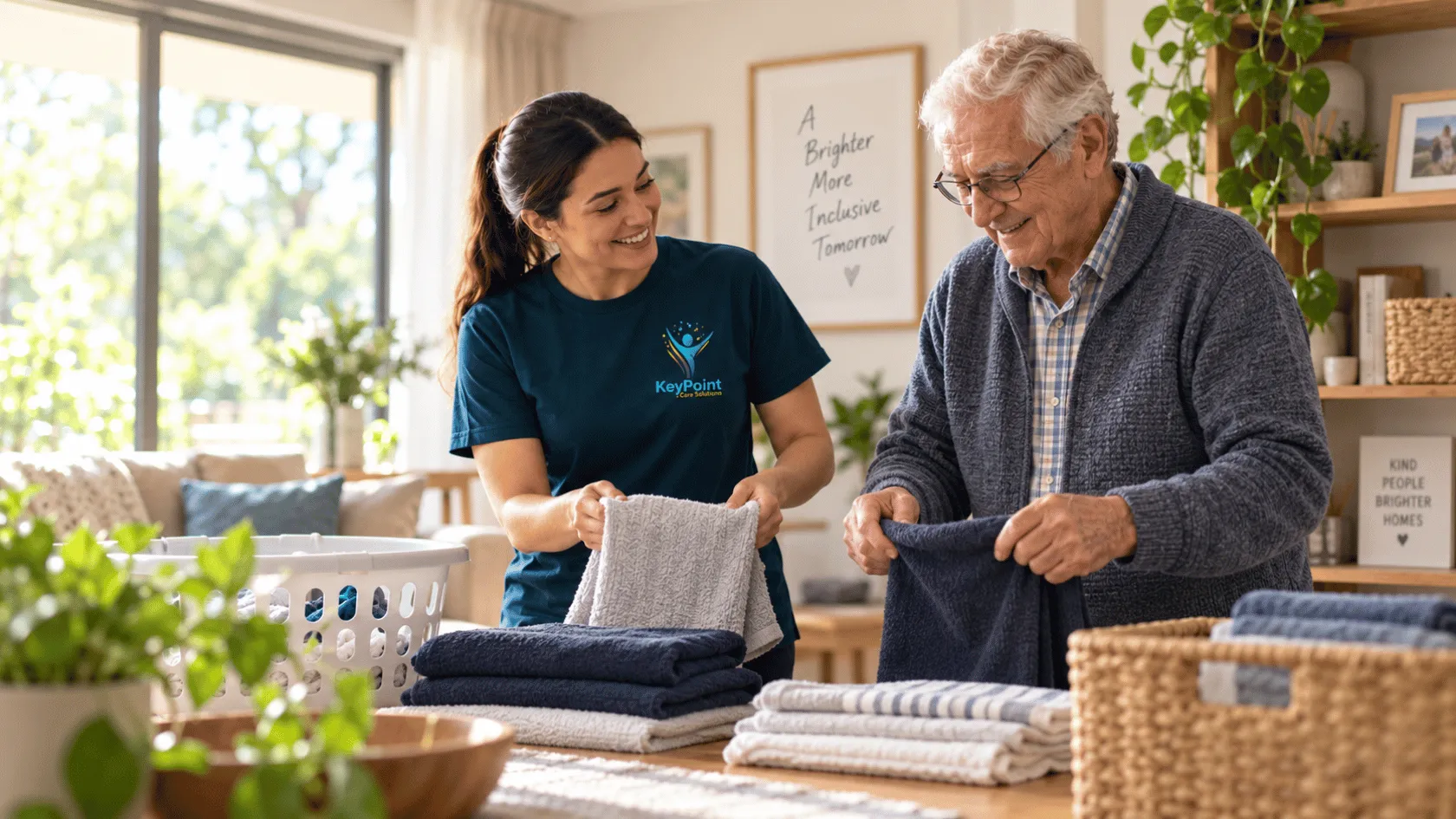 NDIS in-home care support illustration